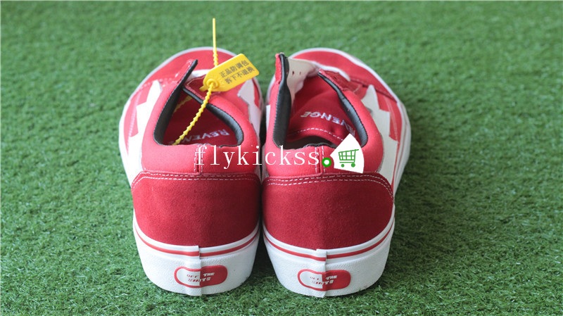 Vans Revenge X Storm Old Skool Red Bottom